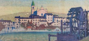 Parona di Valpolicella by Carl Moser Oil Painting