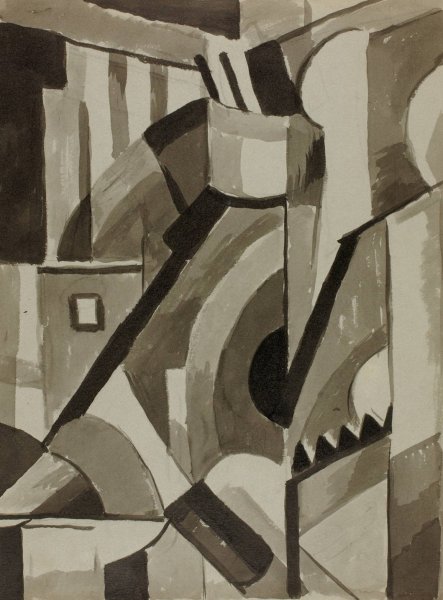 Main Product Photo of Abstract 3 Painting by Carl Newman