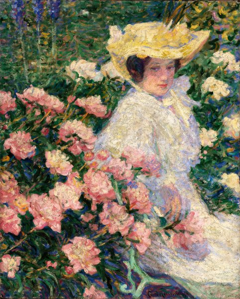 Main Product Photo of Portrait of the Artist's Wife, Helene  Painting by Carl Newman