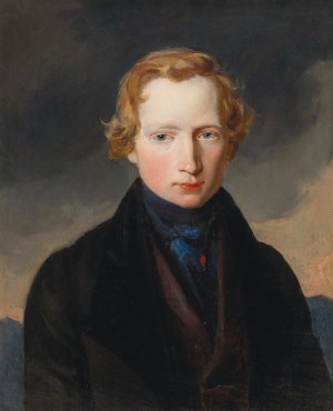 Portrait Carl Jodocus Meyers Oil painting by Carl Rahl