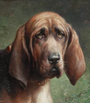 A Good Friend by Carl Reichert Oil Painting