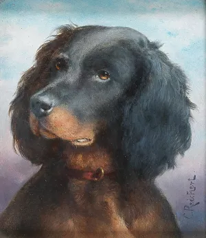 A Questioning Look Oil painting by Carl Reichert