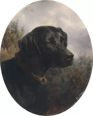 Hector by Carl Reichert Oil Painting