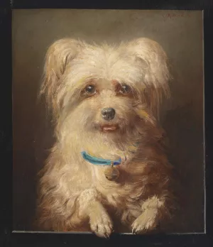 Zwerggriffon by Carl Reichert Oil Painting