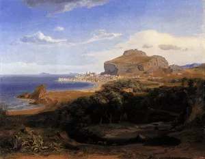 Cefalu Oil painting by Carl Rottmann