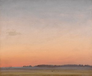 Landscape by Carl Rottmann Oil Painting