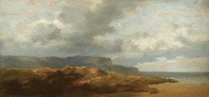Kustenlandschaft by Carl Spitzweg Oil Painting