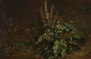 Stauden by Carl Spitzweg Oil Painting