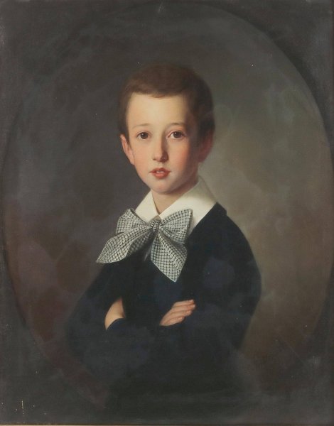 Main Product Photo of Bildnis eines Jungen  Painting by Carl Teibler
