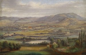 Industrielandschaft by Carl Thondel Oil Painting