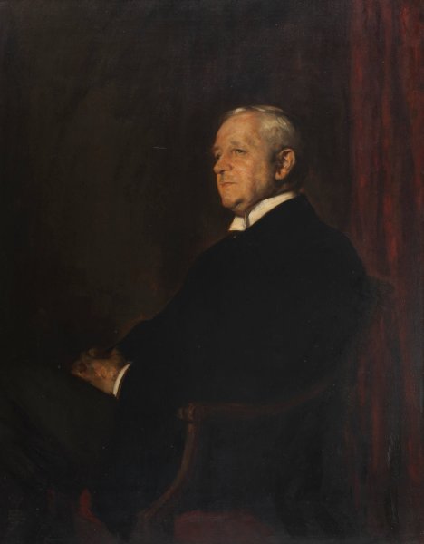 Main Product Photo of Portrat Richard Bestehorn  Painting by Carl Von Marr