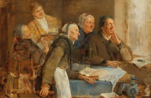 Exciting Events by Carl Von Merode Oil Painting