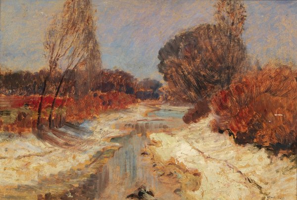 Main Product Photo of Donau-Au Painting by Carl Weiss