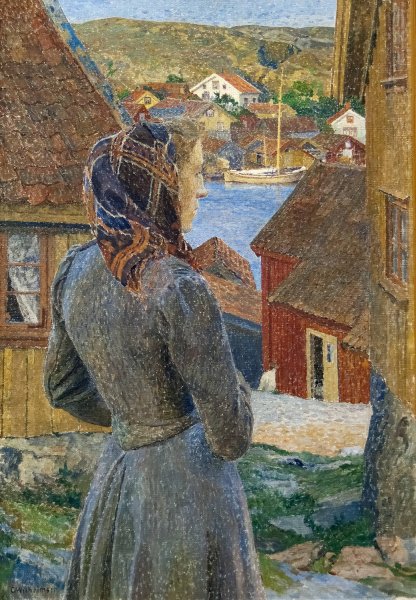Main Product Photo of Eventide Bohuslan  Painting by Carl Wilhelmson