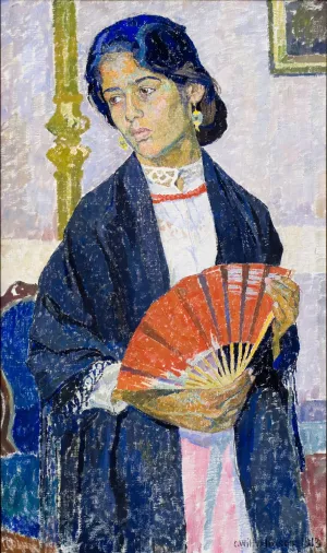 Gitanilla Oil painting by Carl Wilhelmson