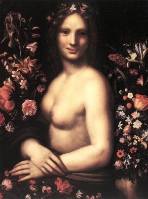 Flora Oil painting by Carlo Antonio Procaccini