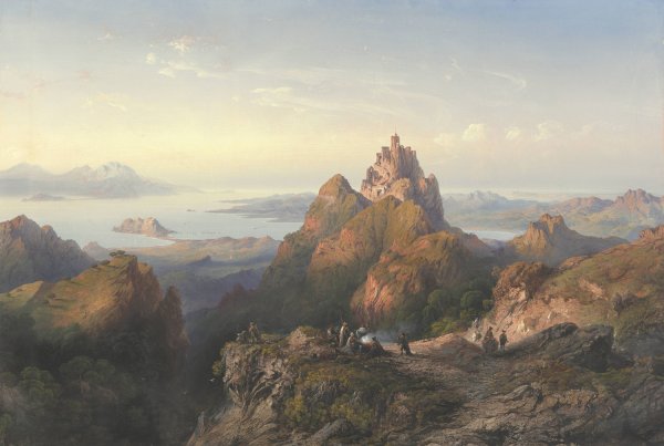 Main Product Photo of Balaklava  Painting by Carlo Bossoli