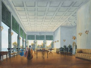 Seven Views Of Miskhor In The Crimea Ii by Carlo Bossoli Oil Painting