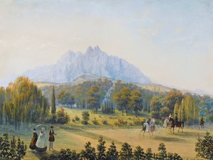 Seven Views Of Miskhor In The Crimea Vi by Carlo Bossoli Oil Painting