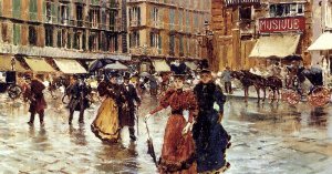 Impressions Of Toledo by Carlo Brancaccio Oil Painting