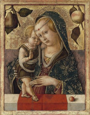 Madonna and Child by Carlo Crivelli Oil Painting