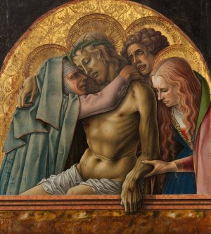 Pieta by Carlo Crivelli Oil Painting