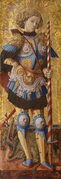 Saint George by Carlo Crivelli Oil Painting