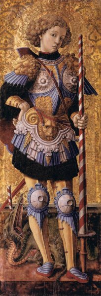 Main Product Photo of St George Painting by Carlo Crivelli