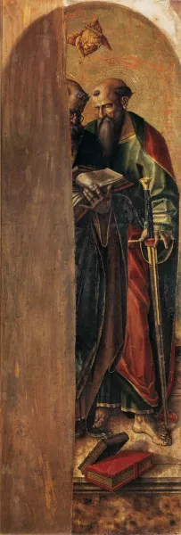 St Peter and St Paul painting by Carlo Crivelli