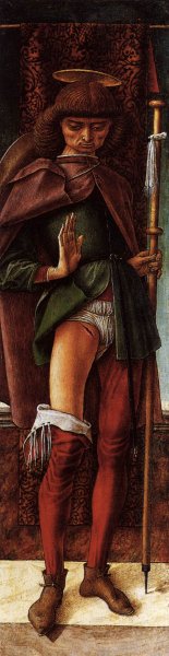 Main Product Photo of St Roch Painting by Carlo Crivelli