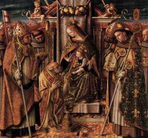 Virgin and Child Enthroned with Saints