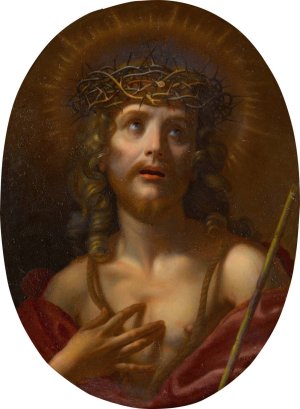 Christ Wearing the Crown of Thorns by Carlo Dolci Oil Painting