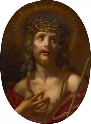 Christ Wearing the Crown of Thorns by Carlo Dolci Oil Painting