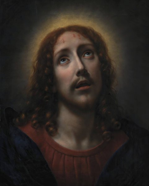 Christ's Agony in the Garden of Gethsemane  by Carlo Dolci - Hand-Painted Oil Painting Reproduction