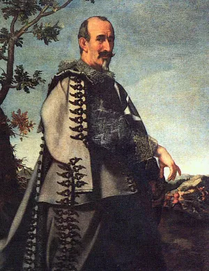 Portrait of Ainolfo de' Bardi painting by Carlo Dolci