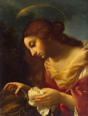 St Mary Magdalene by Carlo Dolci Oil Painting