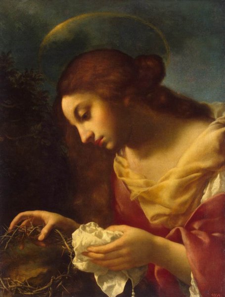 St Mary Magdalene by Carlo Dolci - Hand-Painted Oil Painting Reproduction