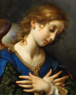 The Angel Of The Annunciation by Carlo Dolci Oil Painting