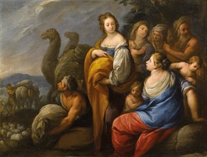 Rachel Hides The Idols by Carlo Francesco Nuvolone Oil Painting
