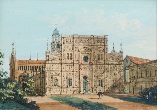 Main Product Photo of Pavia Certosa Painting by Carlo Grubas
