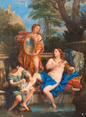 Bathseba im Bade by Carlo Maratti Oil Painting