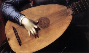 Saint Cecilia and the Angel Detail by Carlo Saraceni Oil Painting