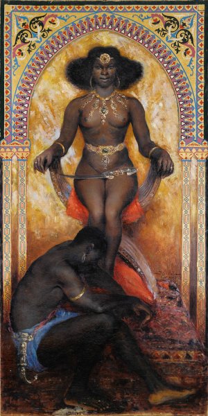 The Offering Oil painting by Carlos Abascal