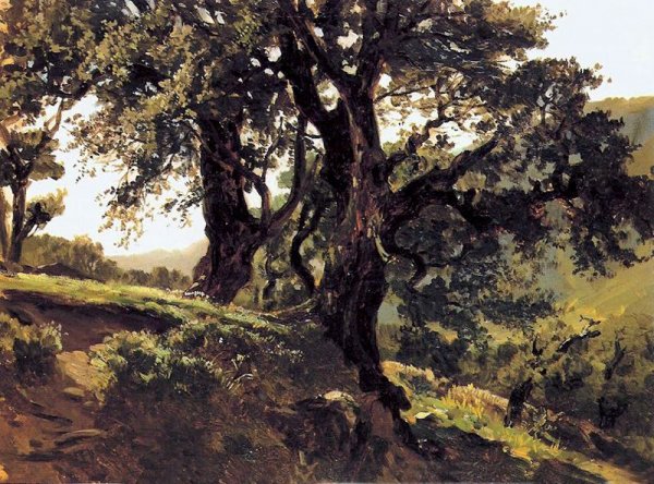Robles by Carlos De Haes - Hand-Painted Oil Painting Reproduction