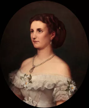 Maria Leonor de Salm-Salm, duquesa de Osuna by Carlos Luis De Ribera Y Fieve Oil Painting