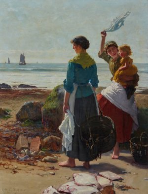 Good Luck! by Carlton Alfred Smith Oil Painting