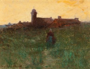 Sundown by Carlton Theodore Chapman Oil Painting
