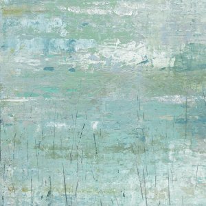 Abstract Watergarden I by Carol Robinson Oil Painting