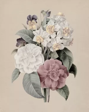 Antique Botanical II by Carol Robinson Oil Painting