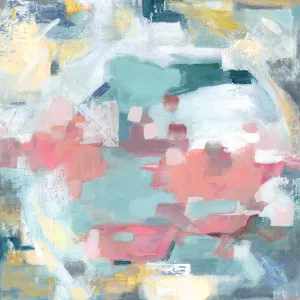 Aqua Harmony Oil painting by Carol Robinson